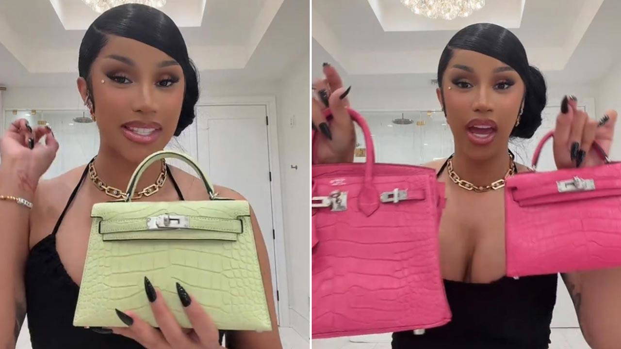 Cardi B'den 5 Haftada 9 Milyon TL'lik Çanta Koleksiyonu