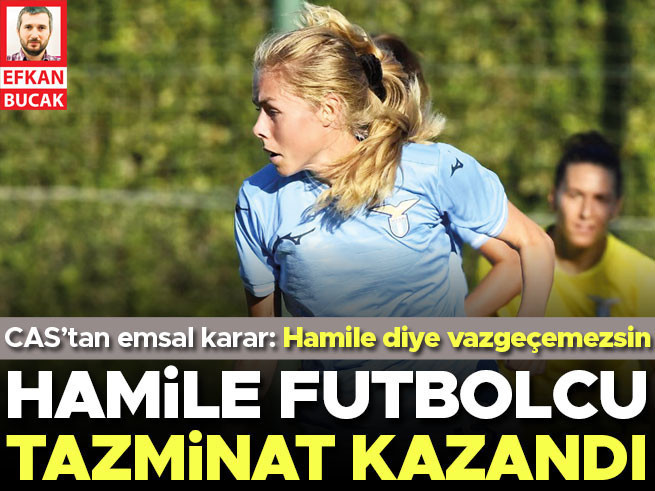 CAS'tan emsal karar: Hamilelik nedeniyle sözleşmeden caymak yasak