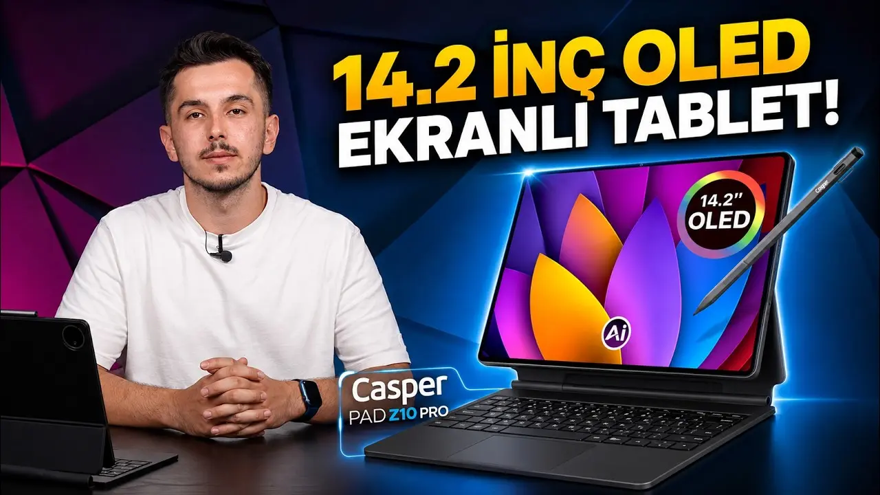 Casper PAD Z10 Pro İncelemesi: Hem İş Hem Eğlence İçin Tek Cihaz