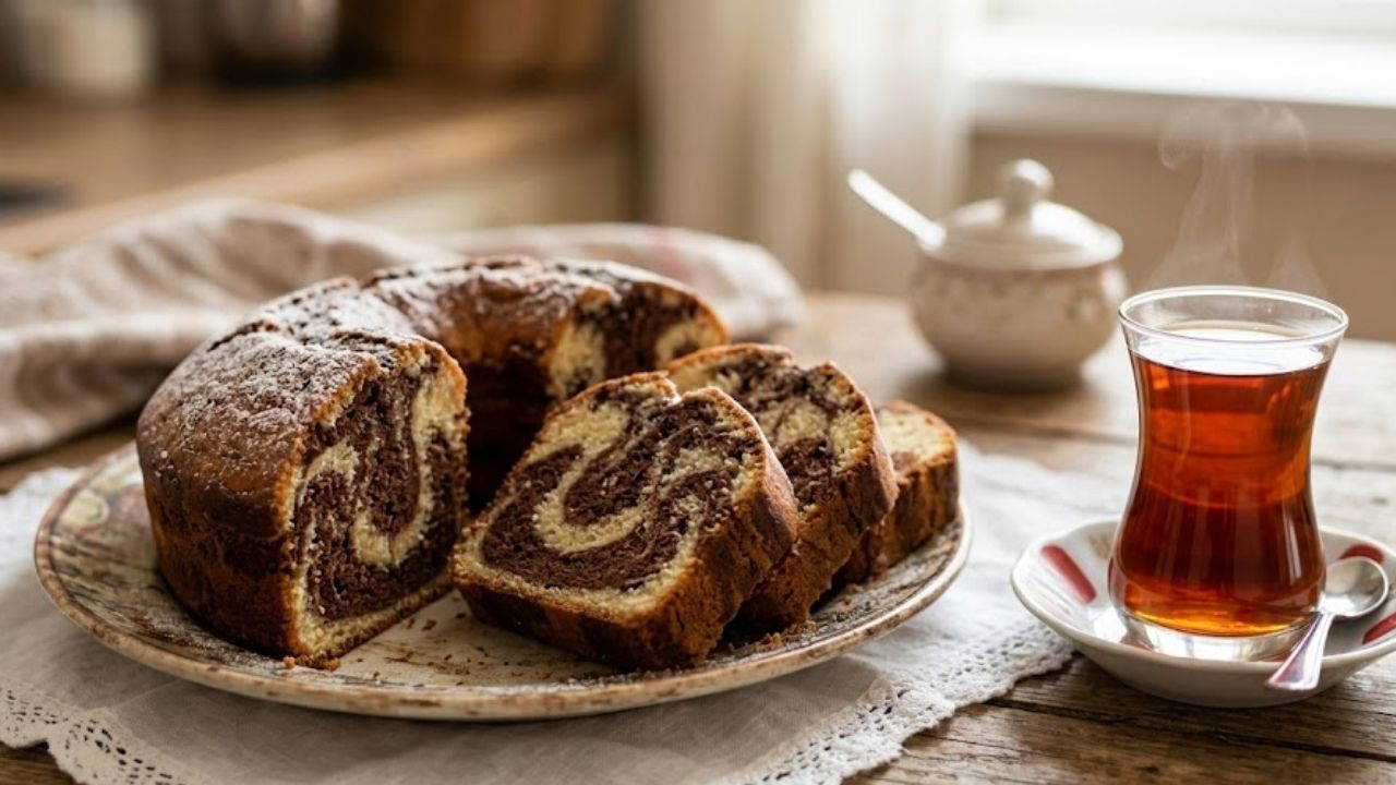 Çayın Yanına En Çok Yakışan Lezzet: Mermer Kek Tarifi
