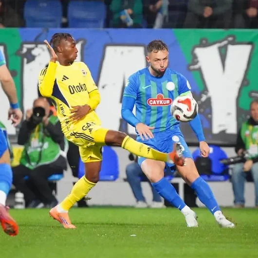 Çaykur Rizespor Fenerbahçe maçı canlı: Süper Lig'te kritik mücadele