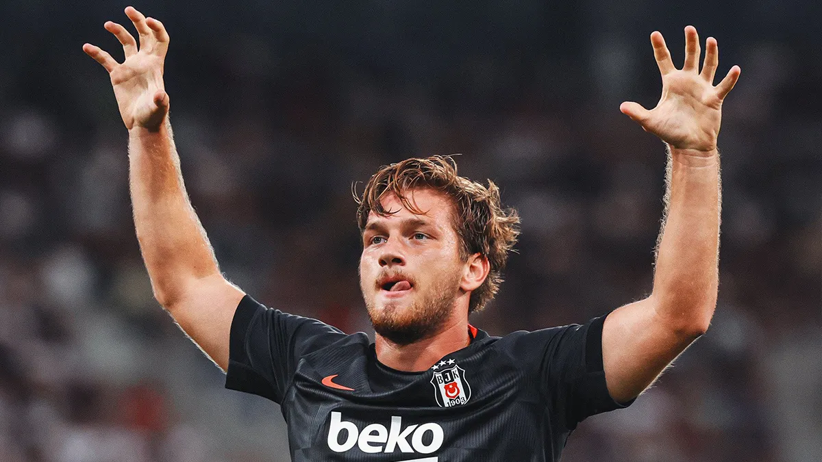 Çekya'da vurgun! Beşiktaş, Hradec Kralove'yi 1-0 yendi