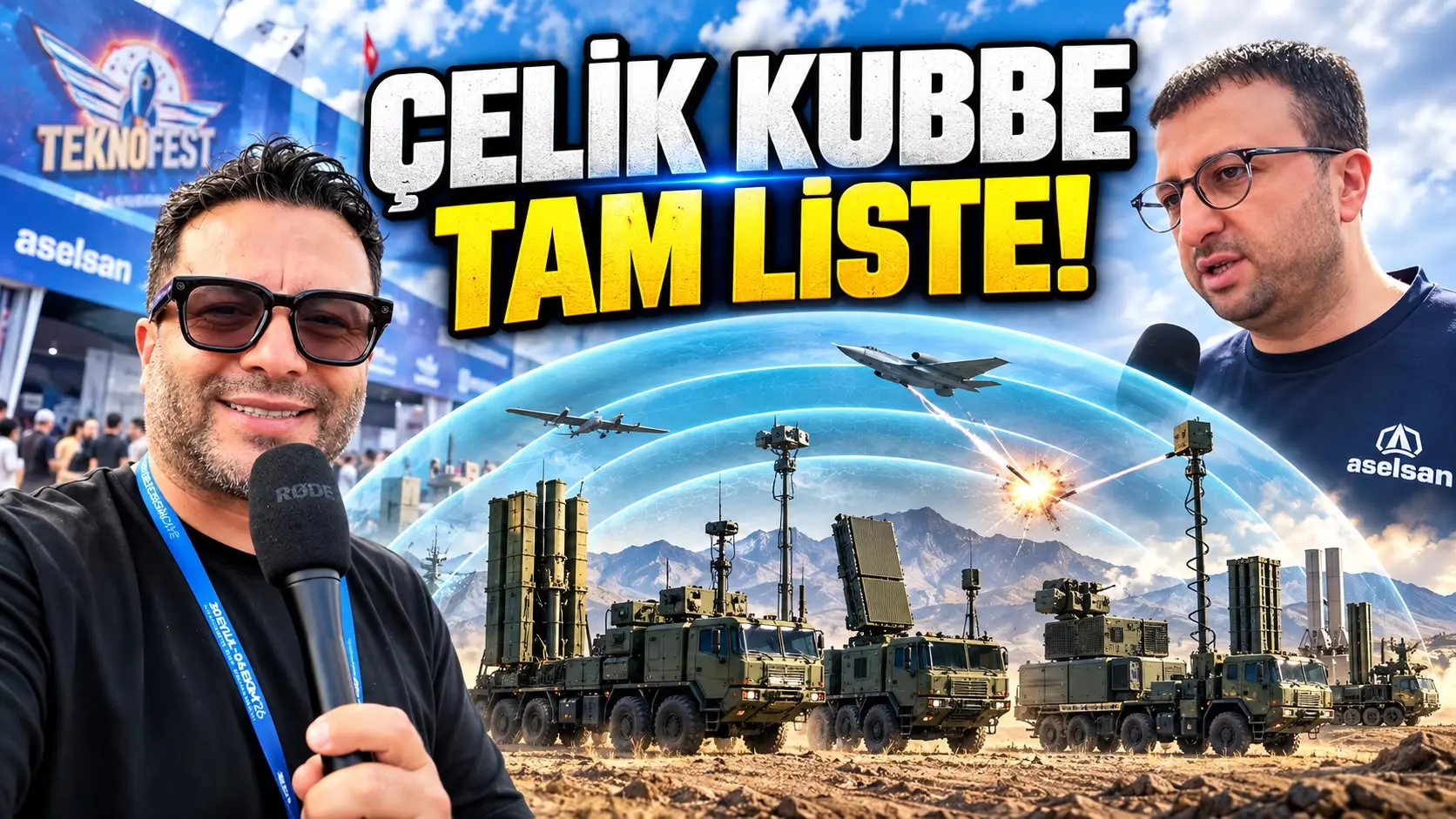 Çelik Kubbe TEKNOFEST Şanlıurfa'da: Tüm Sistemler İlk Kez Bir Arada