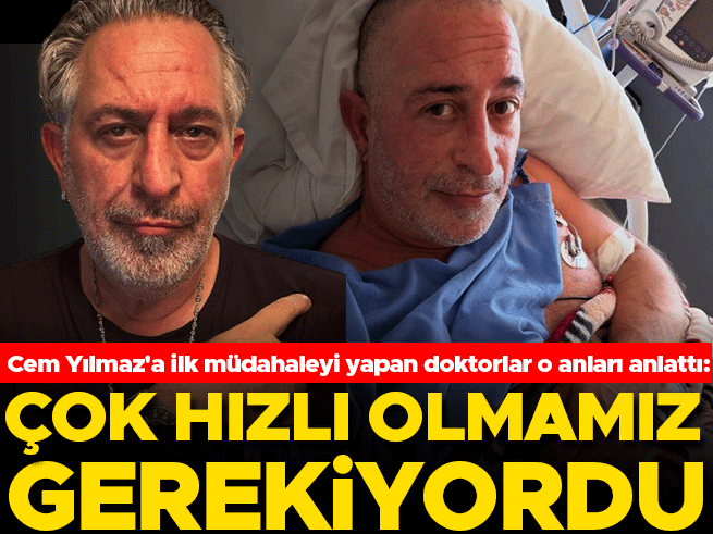 Cem Yılmaz'ı Hayata Bağlayan Dakikalar: Doktorlar İlk Müdahaleyi Anlattı