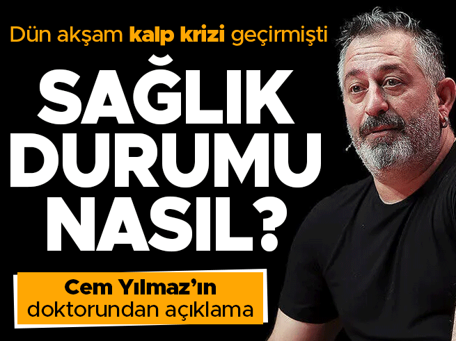 Cem Yılmaz'ın Sağlık Durumu ve Kalp Krizi Geçirmesiyle İlgili Doktorundan Açıklama
