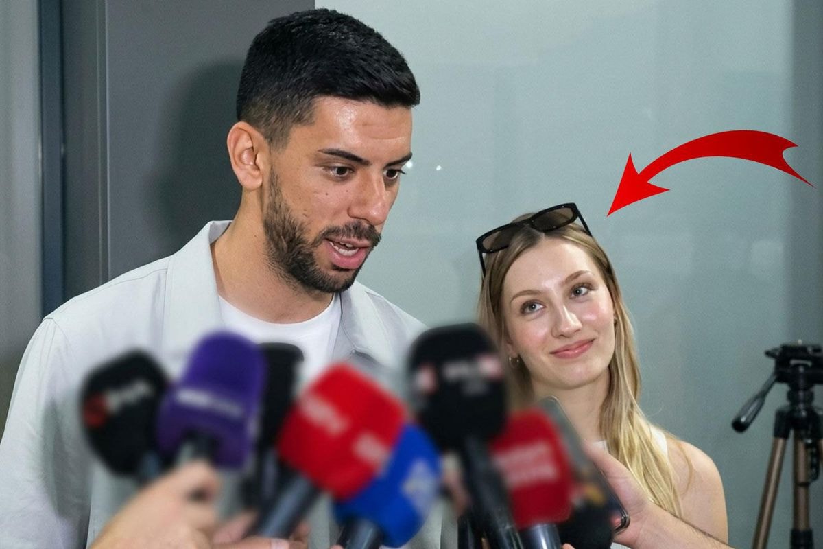 Cenk Özkaçar'ın eşi Trabzonspor'da rüzgar estirdi
