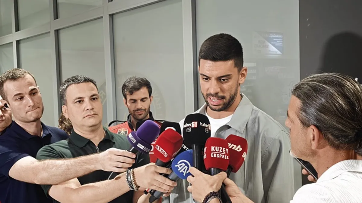 Cenk Özkaçar: "39 numara benim şansım, milli takım hedefim