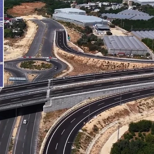 Çeşmeli-Kızkalesi Otoyolu'nda sona gelindi: 2,5 saatlik yol 18 dakikaya düşüyor