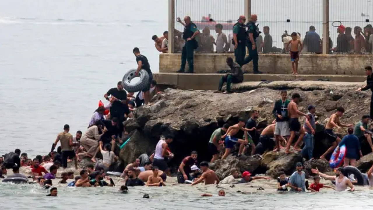 Ceuta'da Göç Krizi: 2021'den Bu Yana En Büyük Sığınmacı Dalgası
