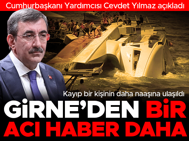 Cevdet Yılmaz: Girne Faciasında Kayıp 19 Kişiden Birinin Naaşına Ulaşıldı