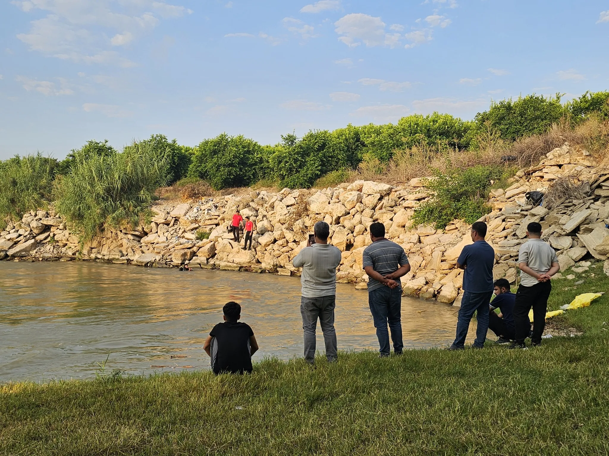 Ceyhan Nehri'nde iki çocuğu arama çalışması sürüyor