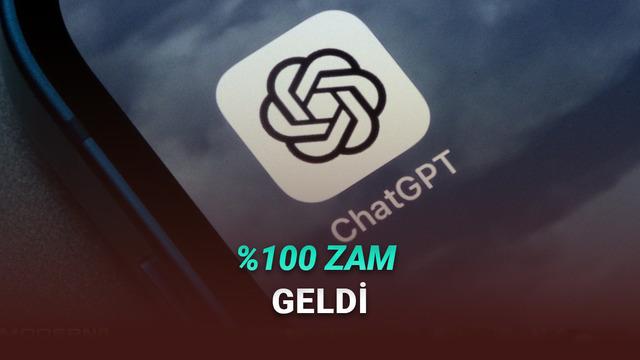ChatGPT Plus Türkiye Fiyatlarına %100 Zam Yapıldı