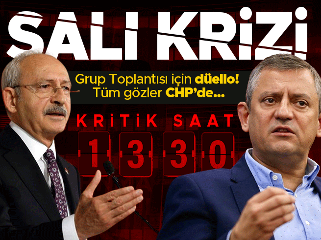 CHP'de grup kürsüsü krizi: 13:30'da kim konuşacak
