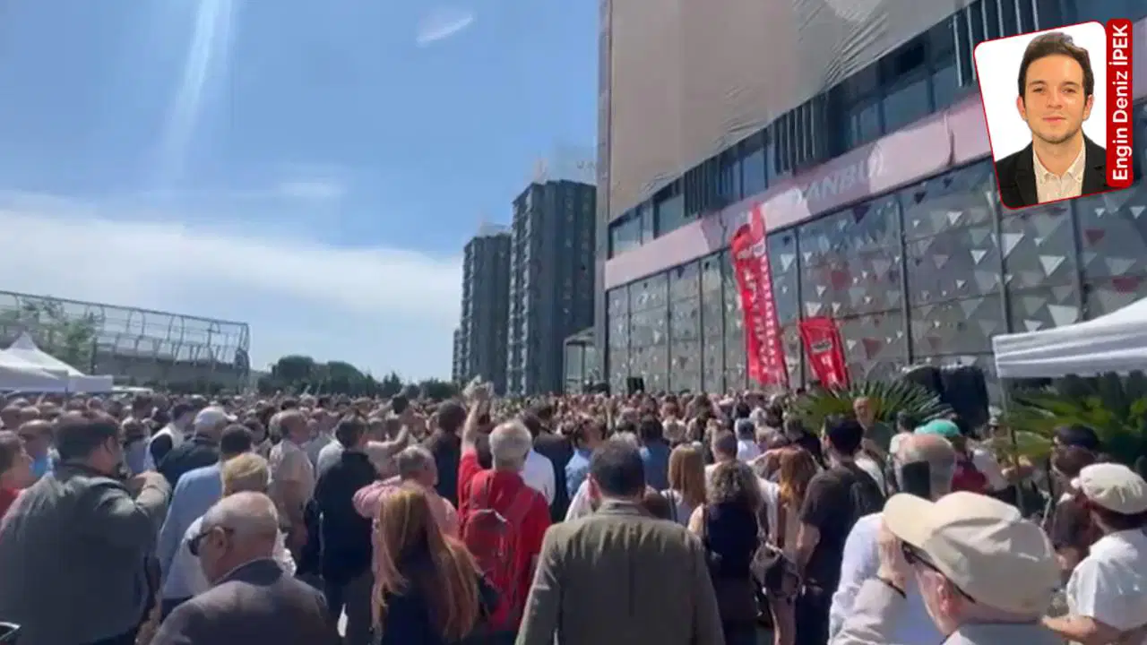 CHP İstanbul'da bayramlaşma: İmamoğlu'na destek sloganları