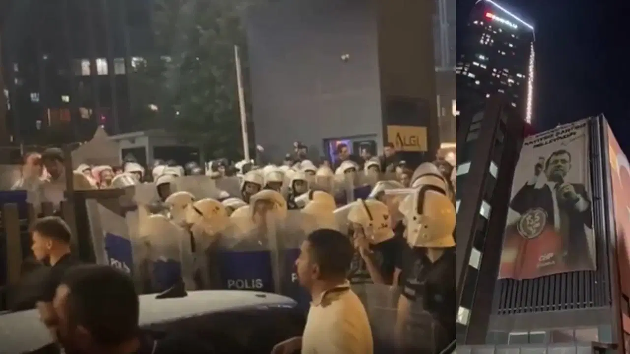 CHP İstanbul İl Başkanlığı’na polis baskını: Pankart krizi sonrası abluka
