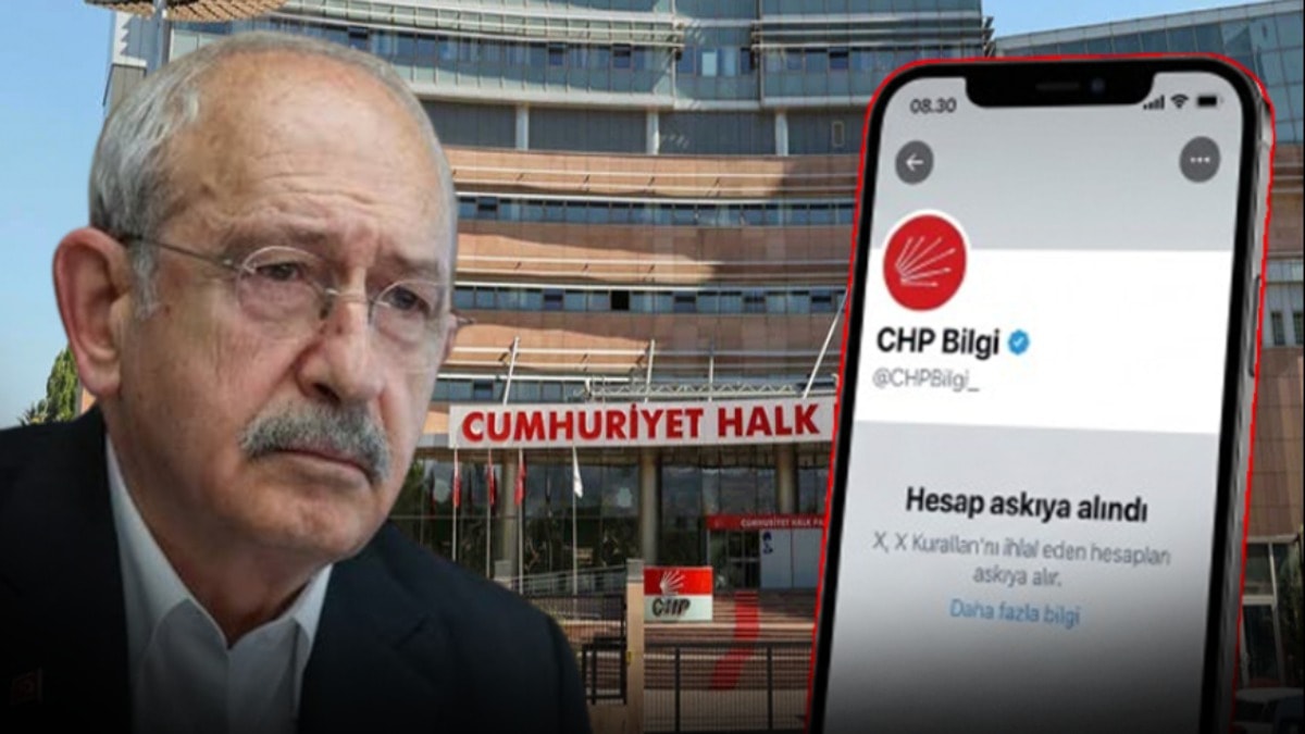 CHP'de Kılıçdaroğlu yönetiminin açtığı parti hesabı askıya alındı