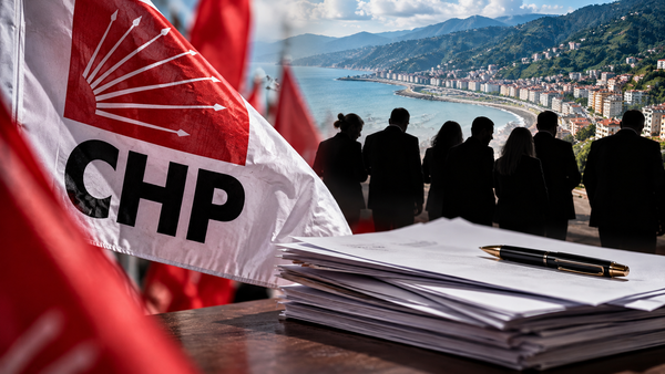 CHP Rize İl Başkanlığı'nda istifa depremi: 7 kişi görevinden ayrıldı