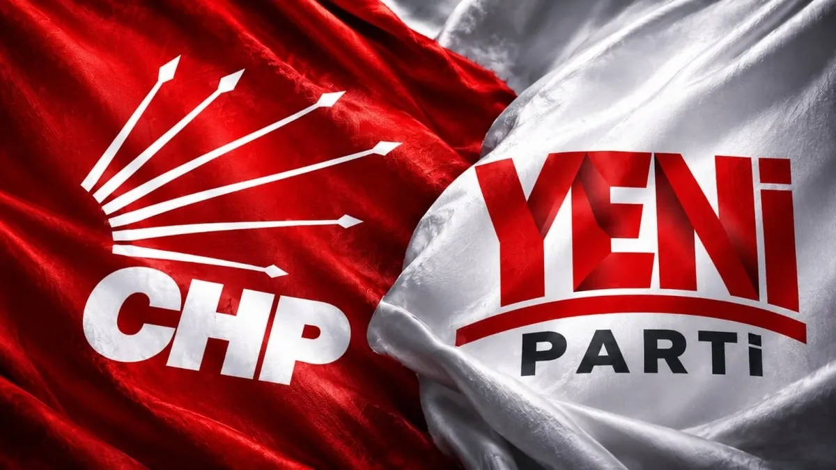 CHP ve YENİ Parti arasında 'çalıntı kürsü' kavgası