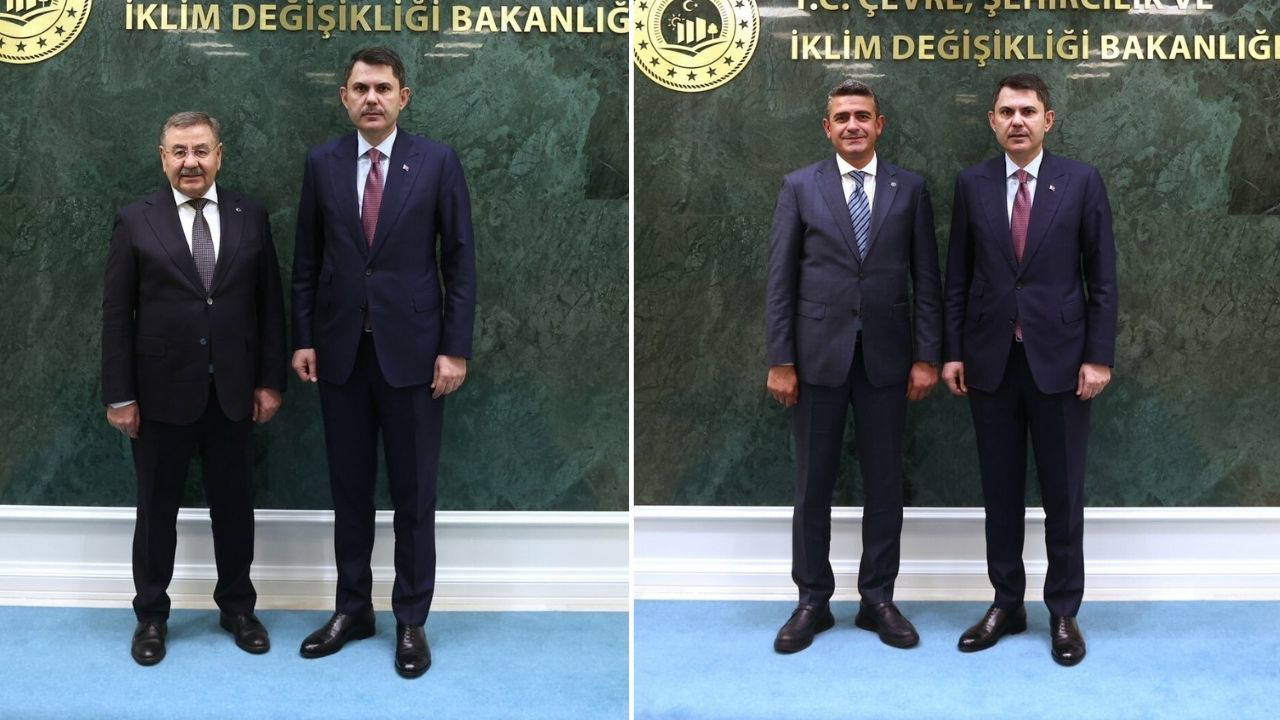 CHP'li Belediye Başkanları Bakan Kurum'u Ziyaret Etti: 'İşbirliği Vurgusu