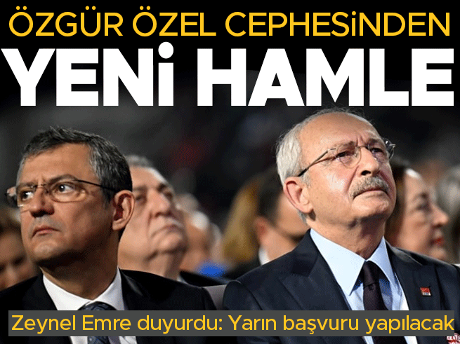 CHP'li Emre: Yarın olağanüstü kurultay için mahkemeye başvuracağız