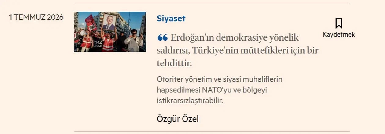 CHP'li Özgür Özel'den NATO Zirvesi öncesi Türkiye karalama kampanyası