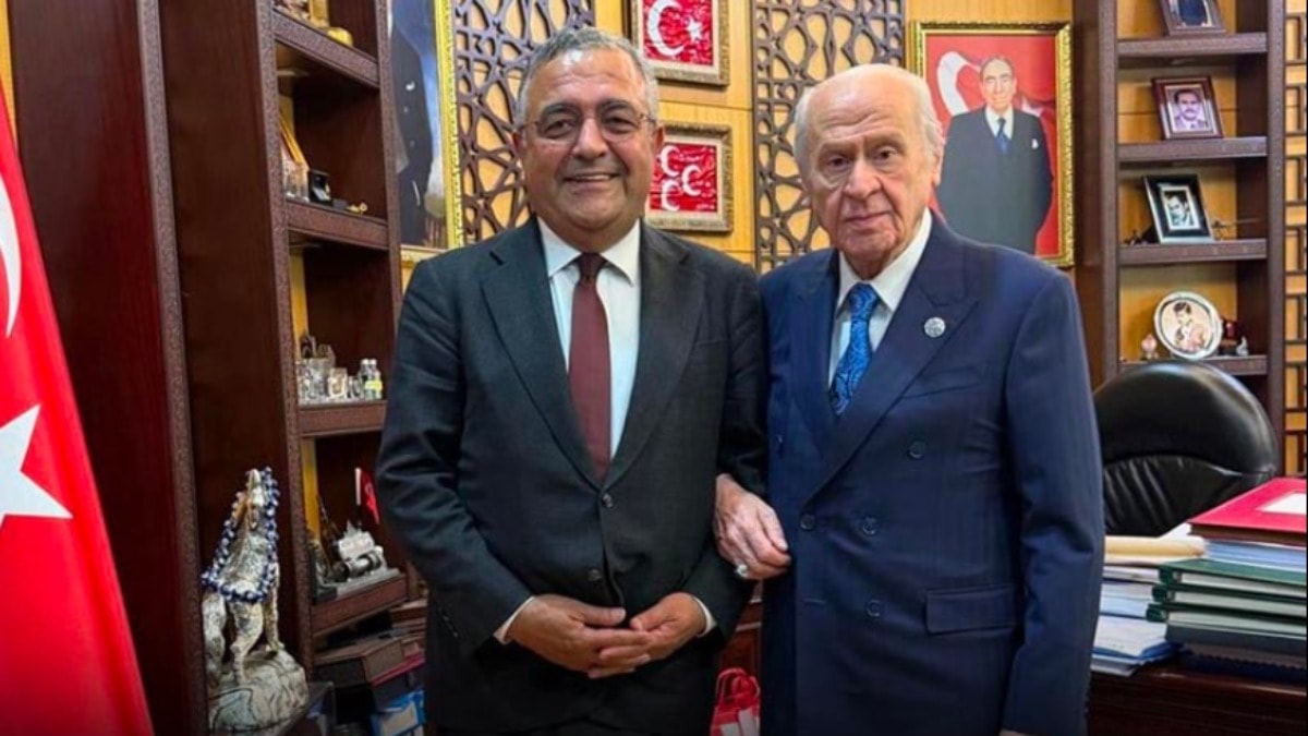CHP'li Tanrıkulu, MHP lideri Bahçeli'yi ziyaret etti