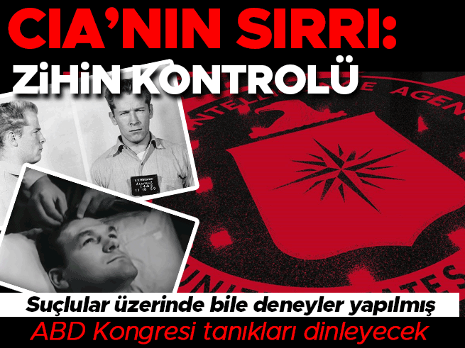 CIA'nın MKUltra programı yeniden ABD Kongresi'nde