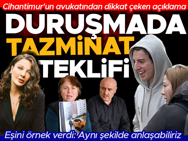 Cihantimur'un Avukatından Tazminat Açıklaması: Eşiyle Anlaştık