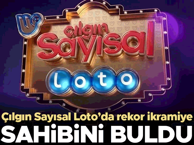 Çılgın Sayısal Loto'da 1.11 Milyar TL'lik Rekor İkramiye Sahibini Buldu