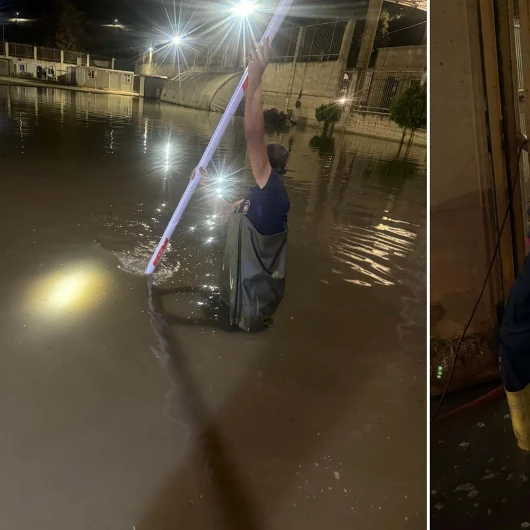 Cilvegözü Gümrük Kapısı'nda Sağanak Taşkını: Suriye'den Gelen Sular Yolu Kapattı