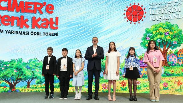 CİMERe Renk Kat Resim Yarışması'nda Minik Yetenekler Ödüllendirildi