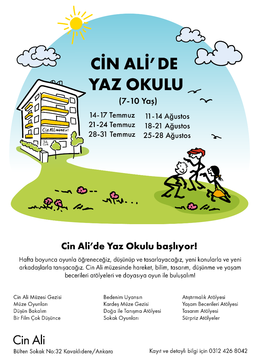 Cin Ali Müzesi'nde yaz okulu başlıyor