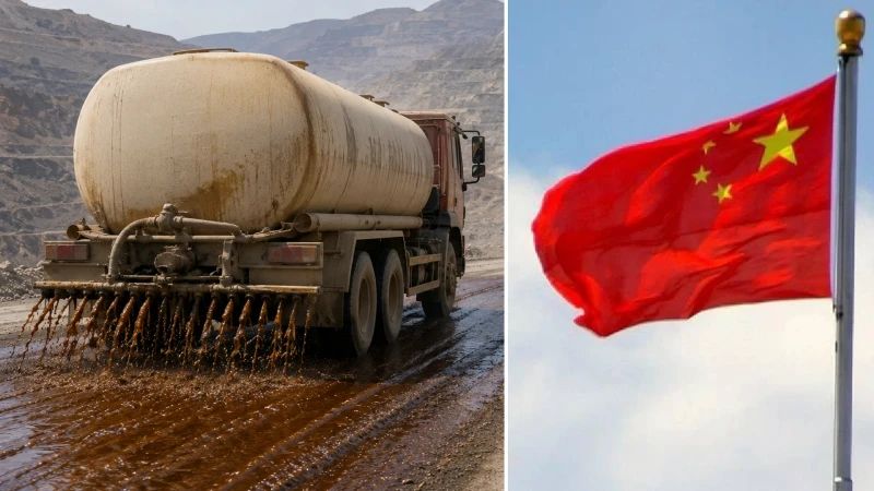 Çin'de kömür tozuna karşı pekmezli çözüm: Madenlerde çevre dostu yöntem