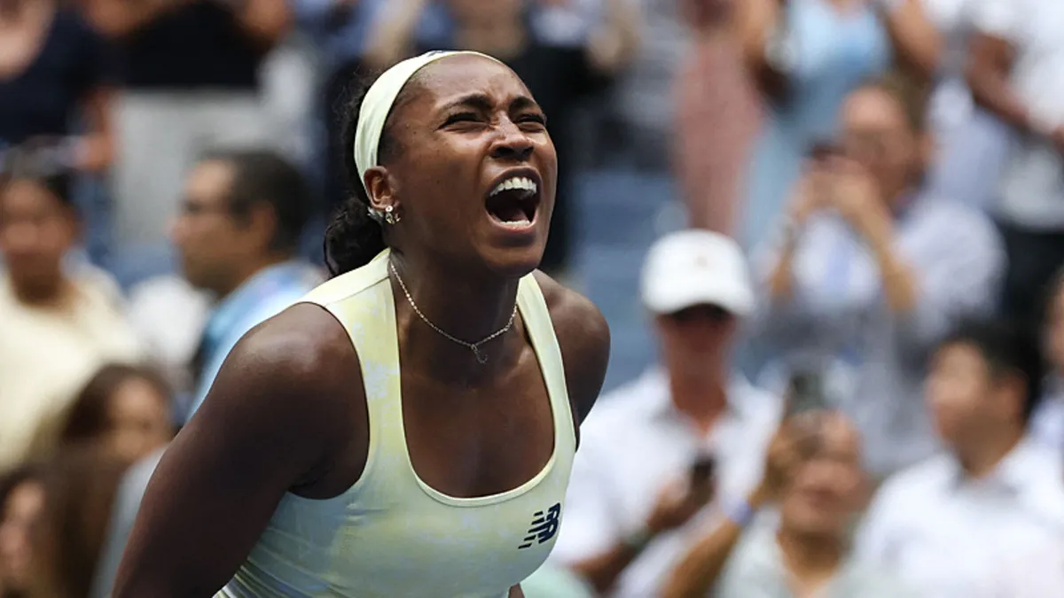 Coco Gauff ABD Açık'ta Yarı Finale Yükseldi