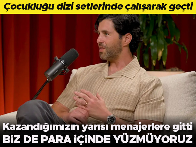 Çocuk oyuncudan itiraf: Kazancımızın yarısı vergi ve menajere gidiyor