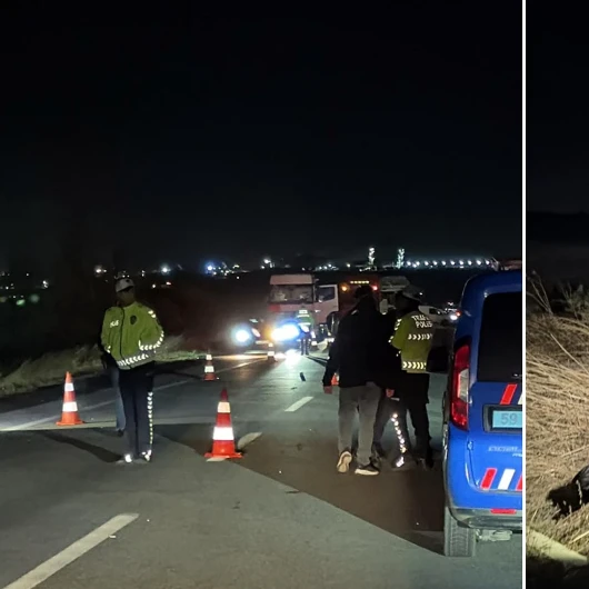 Çorlu'da motosiklete çarpan araç kaçtı, 17 yaşındaki sürücü öldü