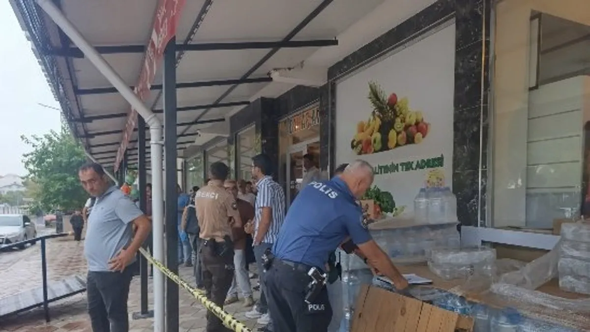 Çorum'da Cinayet: Karısını Marketinde Öldürdü