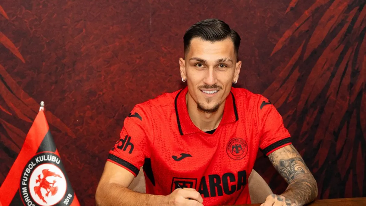 Çorum FK, Yunan Orta Saha Kyziridis'i Transfer Etti