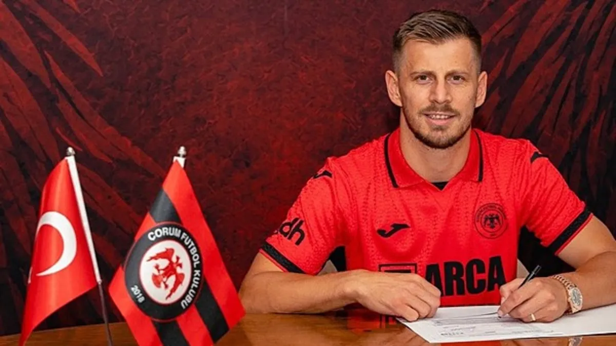 Çorum FK, Kosovalı Yıldız Ramadani'yi Transfer Etti