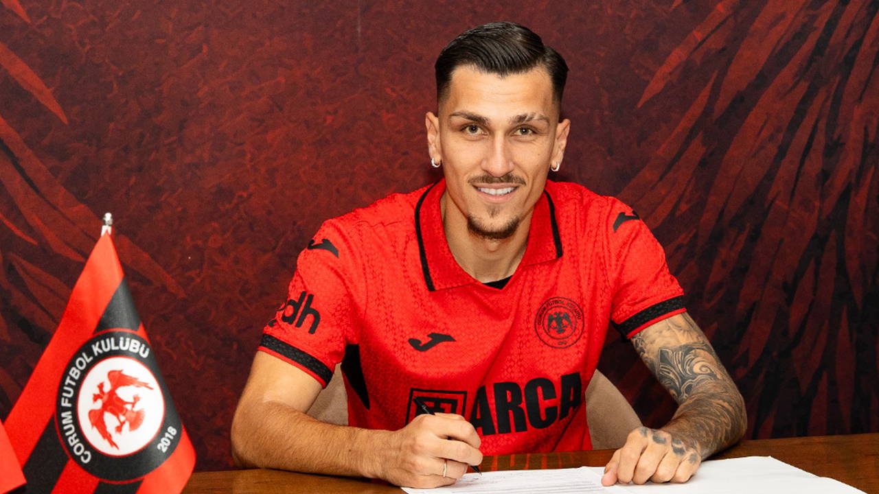Çorum FK, Yunan Kanat Kyziridis'i Kadrosuna Kattı
