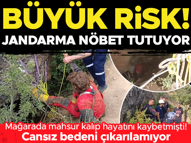 Çorum'da Mağarada Mahsur Kalan Kişi Hayatını Kaybetti: Gaz Nedeniyle Çıkarılamıyor