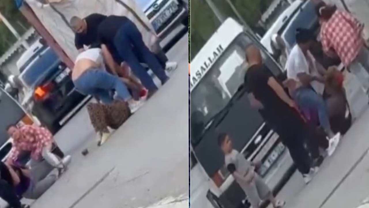 Çorum'da Kadınların Kavgacı Anları Kamerada: 1 Yaralı