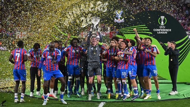 Crystal Palace, UEFA Konferans Ligi'ni Kazanan İngiliz Takımı Oldu