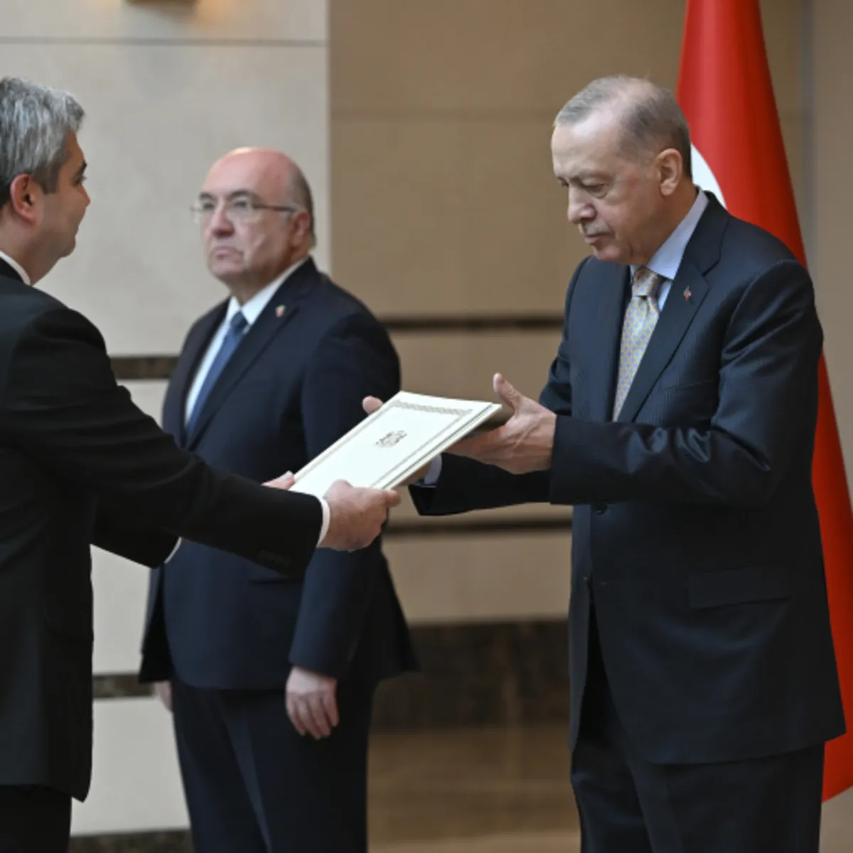 Cumhurbaşkanı Erdoğan 5 ülkenin yeni büyükelçisini kabul ediyor