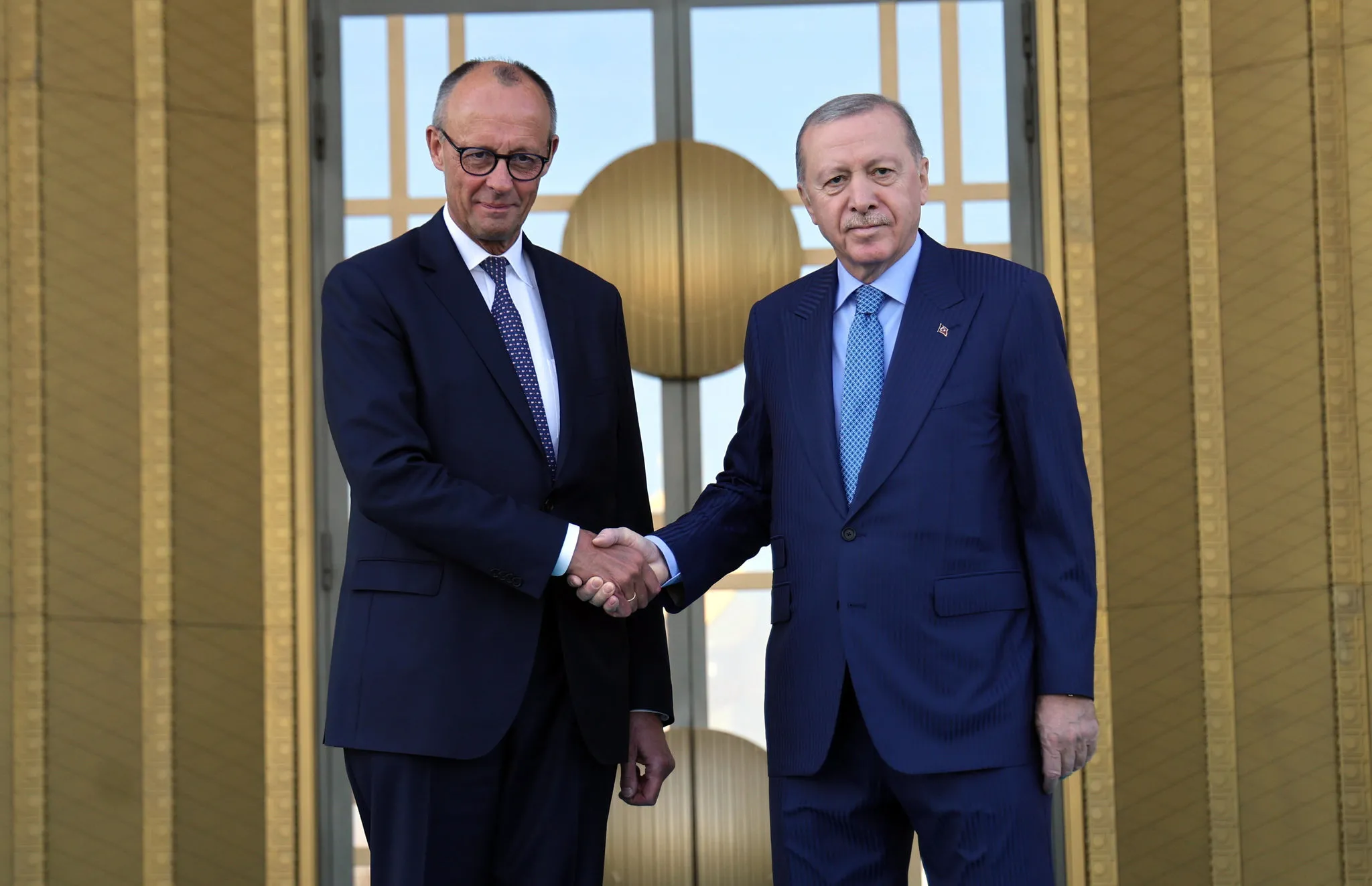 Cumhurbaşkanı Erdoğan'dan Almanya Başbakanı Merz ile kritik görüşme