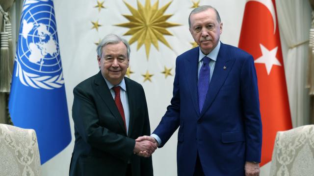 Cumhurbaşkanı Erdoğan'dan BM Genel Sekreteri Guterres ile kritik telefon görüşmesi