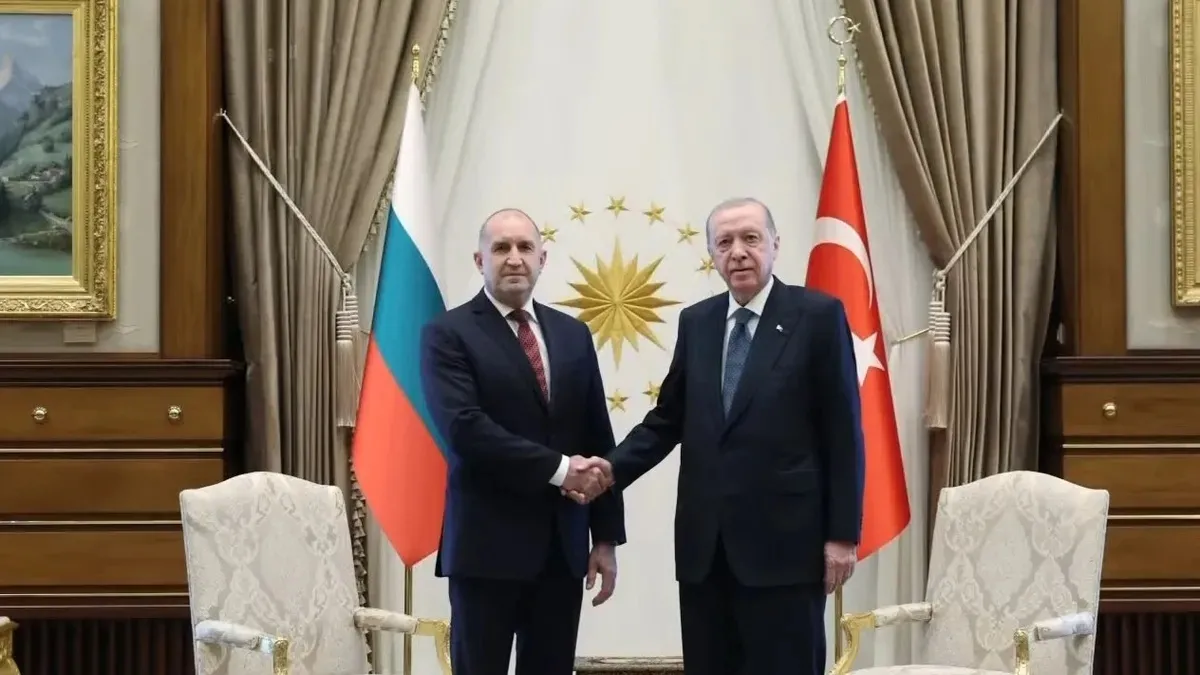 Cumhurbaşkanı Erdoğan, Bulgaristan Başbakanı Radev'i Ankara'da Kabul Etti