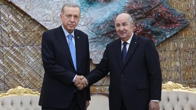 Cumhurbaşkanı Erdoğan'dan Cezayir lideriyle kritik telefon diplomasisi