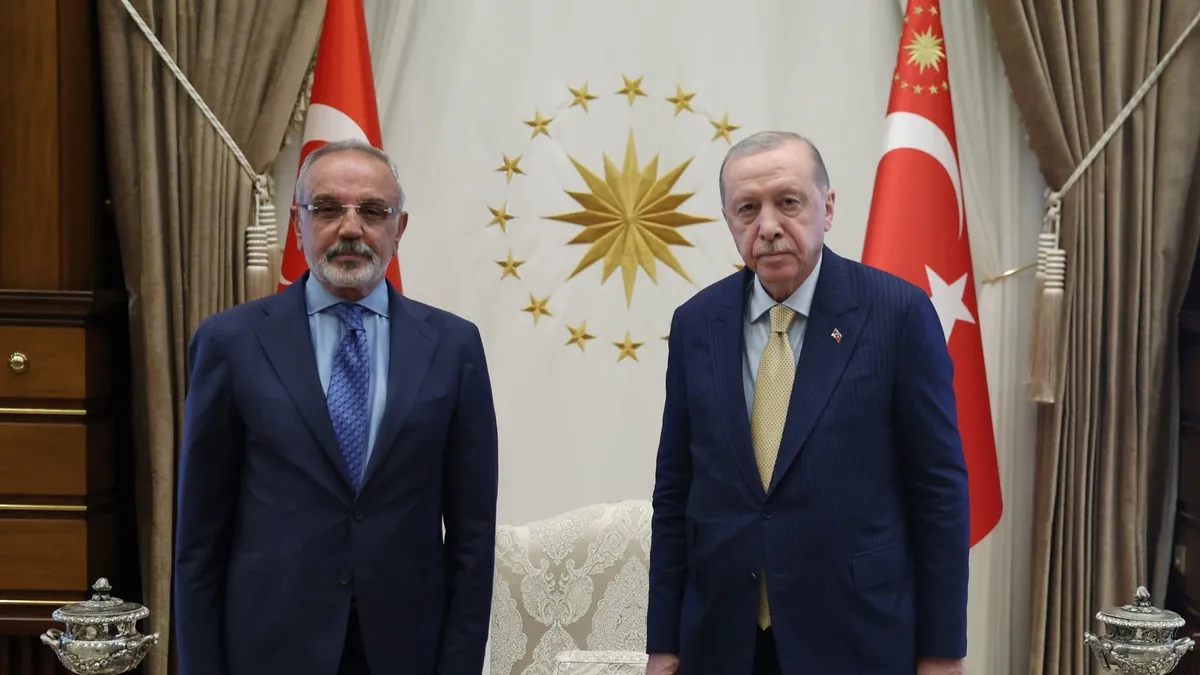 Cumhurbaşkanı Erdoğan, DEM Partili Sırrı Sakık ile görüştü