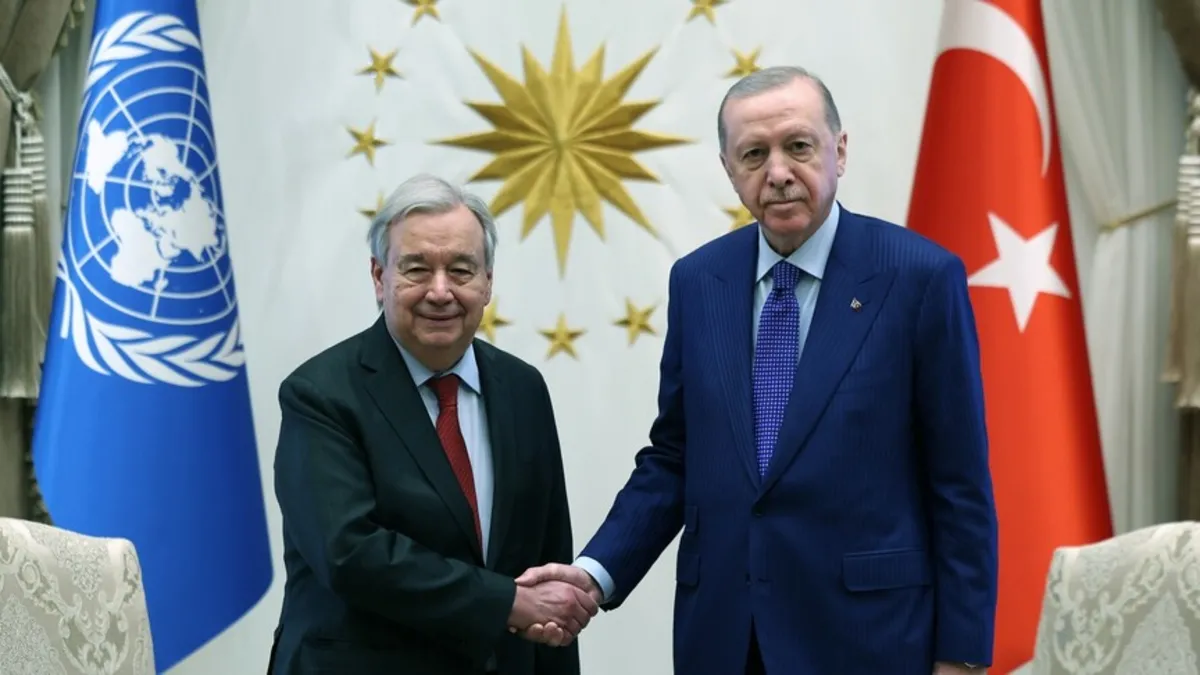 Cumhurbaşkanı Erdoğan'dan Guterres'e: Süreç Sabote Edilmemeli
